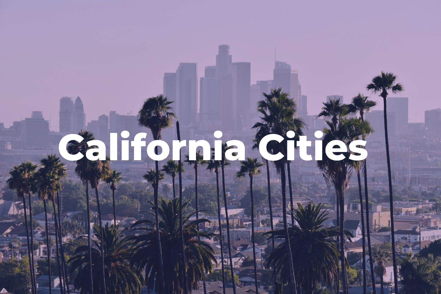 california cities